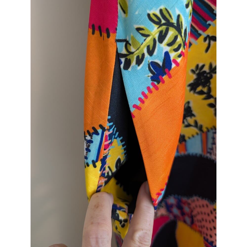 NWT Samuel Dong Oversized Patchwork Jumpsuit Size… - image 4